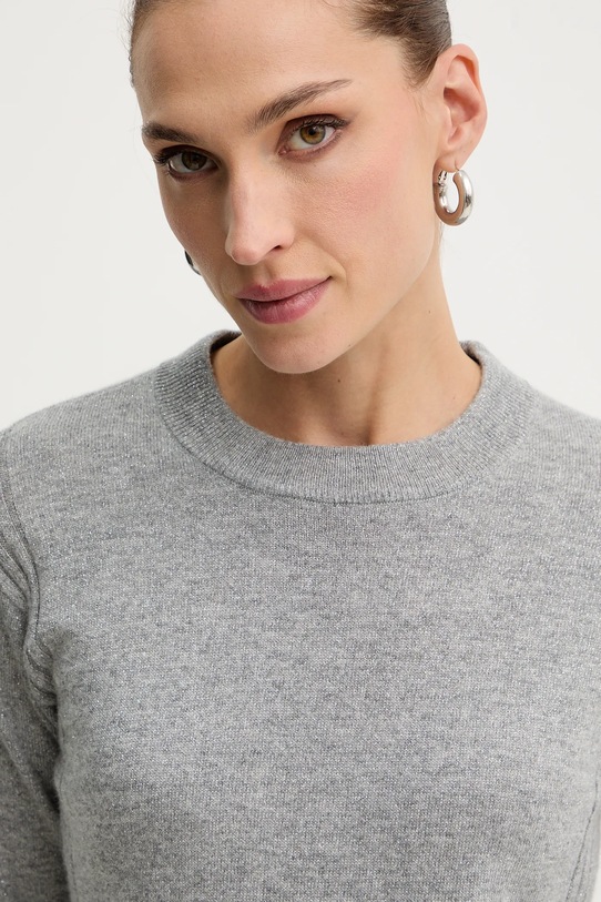 Светр із додаванням вовни Armani Exchange сірий XW001164.AF16181