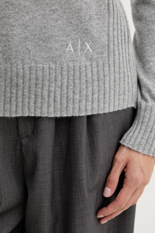 Светр із додаванням вовни Armani Exchange XW001164.AF16181 сірий