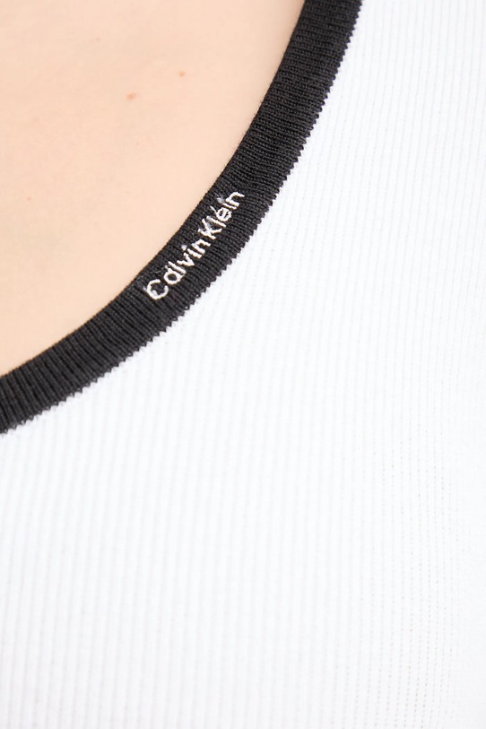 Calvin Klein Jeans sweter LV044D360G biały