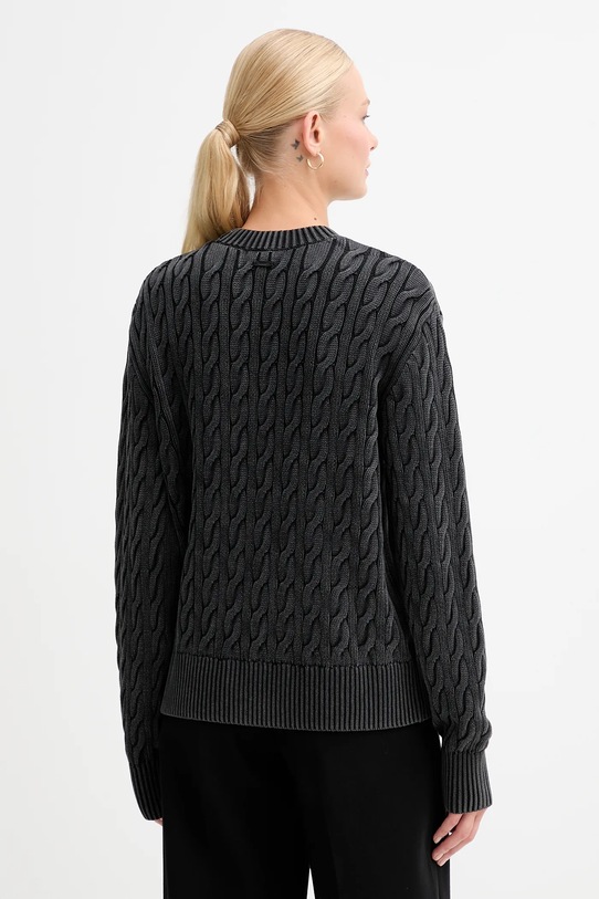 Odzież Levi's sweter bawełniany 0037S czarny