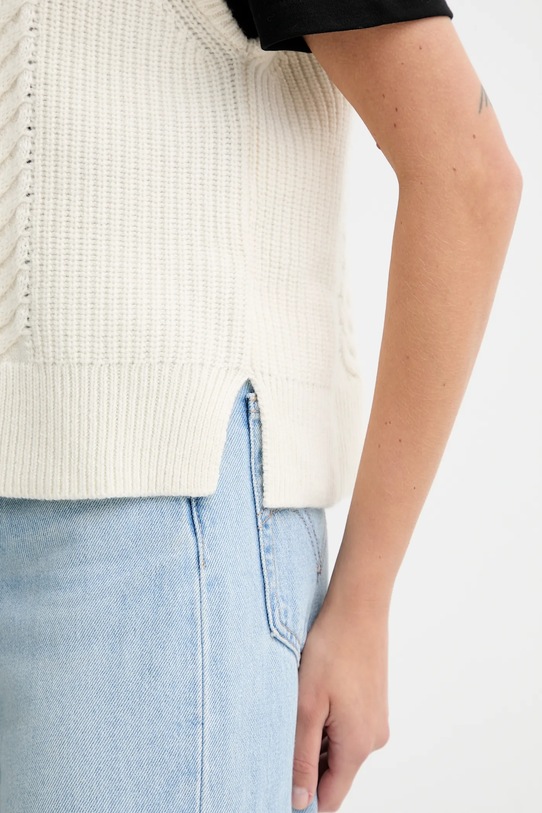 Levi's kamizelka z dodatkiem wełny 0038D beżowy