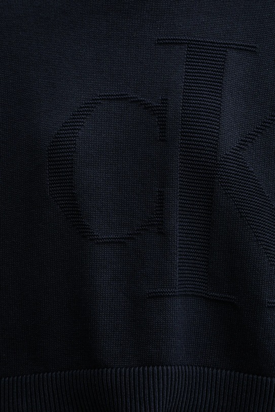 Calvin Klein Jeans sweter bawełniany LV047D304G granatowy