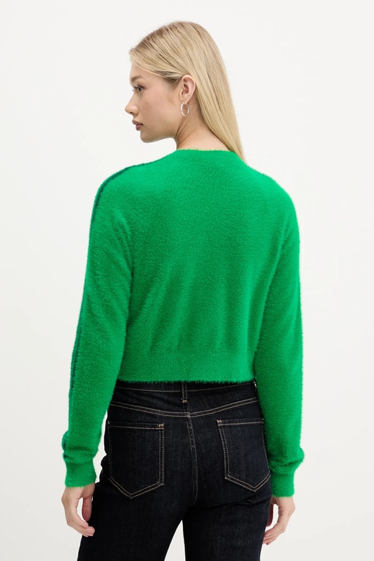 Oblečenie Kardigán adidas Originals Fluffy Cardigan JW5177 zelená