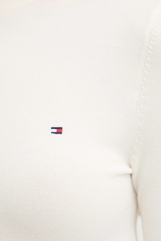 Tommy Hilfiger sweter WW0WW47462 beżowy