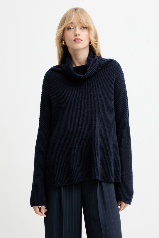 MAX&Co. sweter kaszmirowy pozostałe granatowy 2528366044200