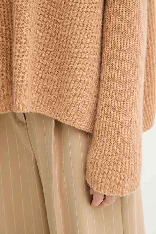 MAX&Co. sweter kaszmirowy 2528366044200 brązowy
