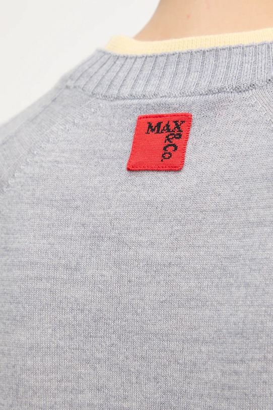 Шерстяной свитер MAX&Co. 2526366023200 серый