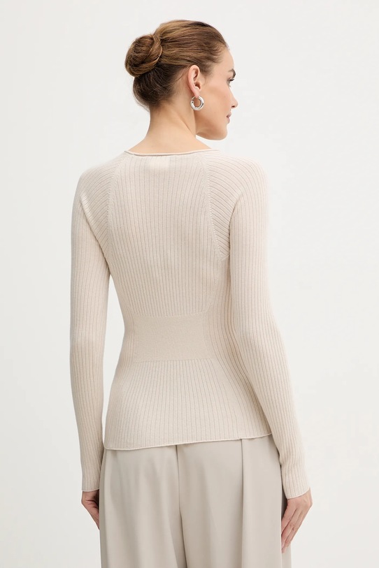 Odzież MAX&Co. sweter wełniany 2526366134200 beżowy