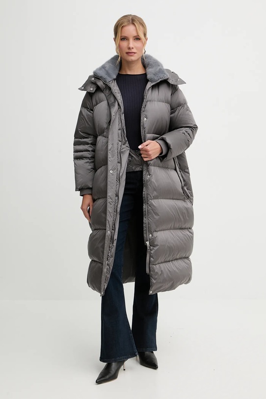 MAX&Co. sweter wełniany 2526366134200 granatowy AW25