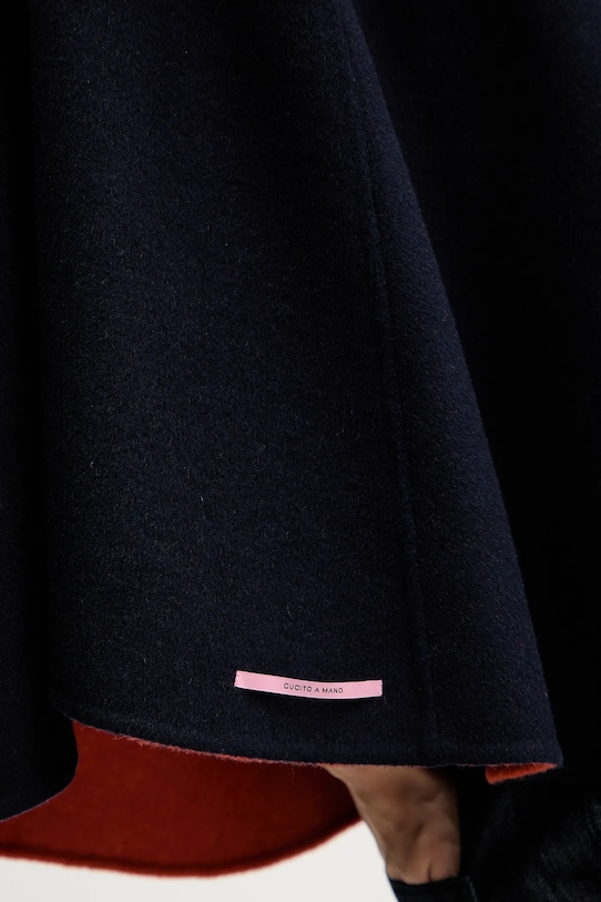 MAX&Co. poncho dwustronne z dodatkiem wełny 2526736037200