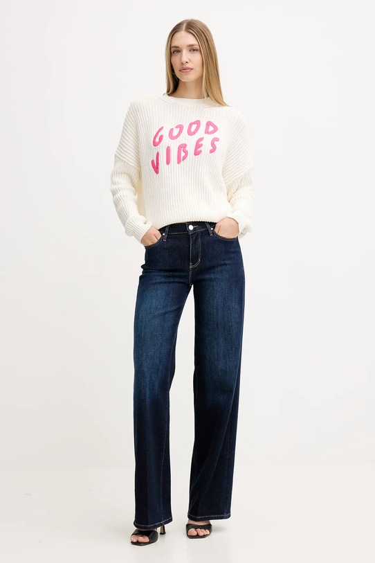 MAX&Co. sweter 2528366012200 biały AW25