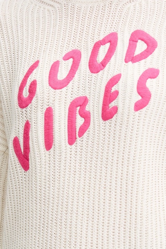 MAX&Co. sweter 2528366012200 biały