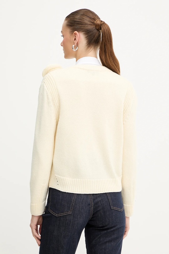 Îmbrăcăminte Luisa Spagnoli cardigan din amestec de lână 100080 bej