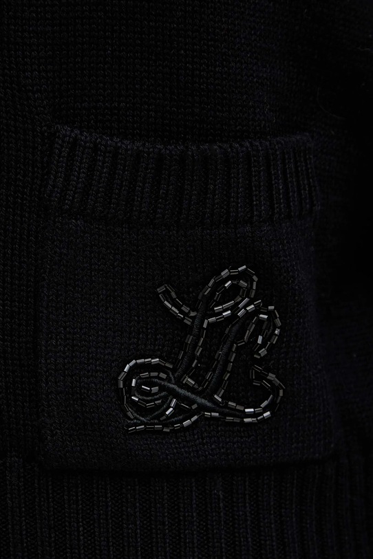 Luisa Spagnoli kardigan wełniany 100239 czarny