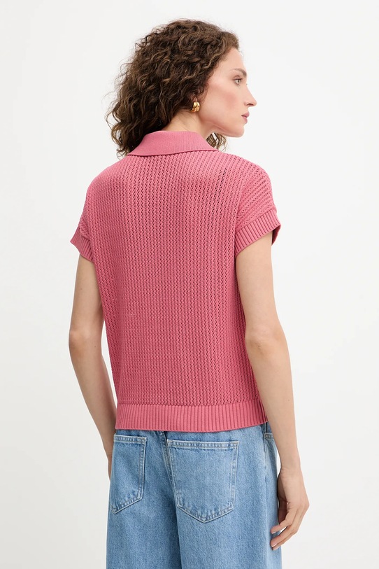 Îmbrăcăminte Morgan tricou polo MLAOS roz