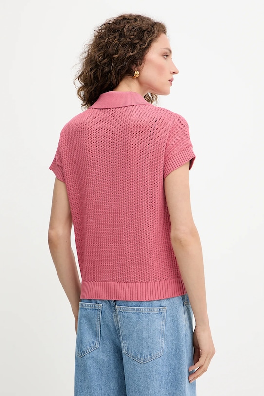Îmbrăcăminte Morgan tricou polo MLAOS roz