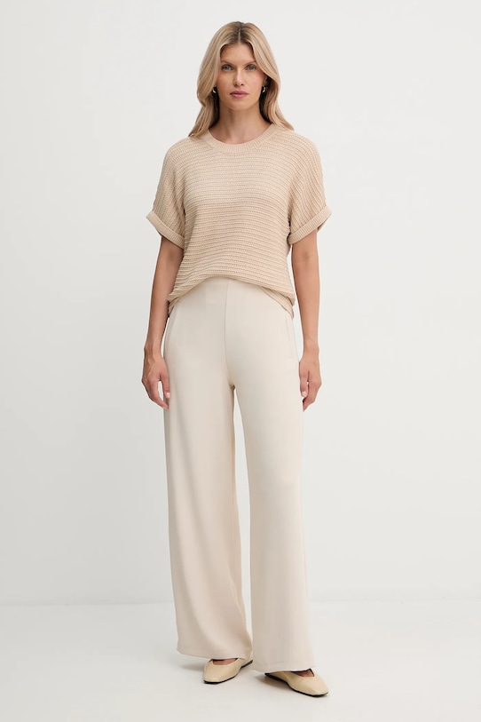 Pulover Morgan MVIET bež AW25