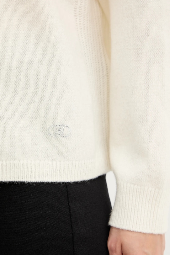 Liu Jo sweter wełniany MF5059.MS009 beżowy