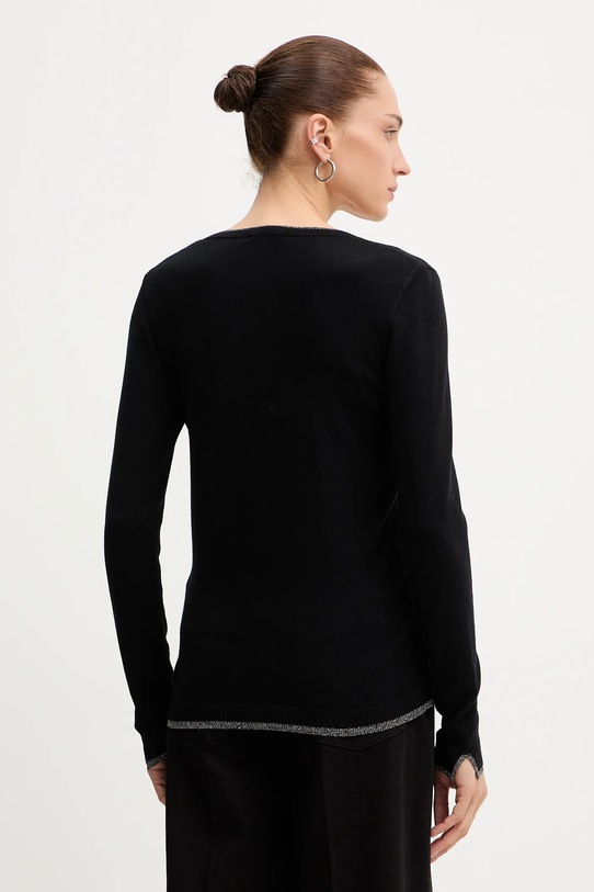 Odzież Liu Jo sweter MF5227.MS49I czarny