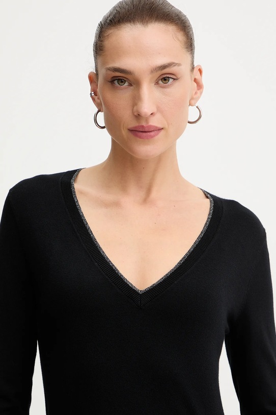 Liu Jo sweter czarny MF5227.MS49I