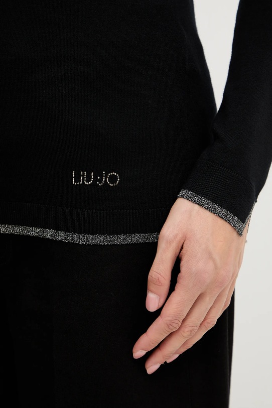 Liu Jo sweter MF5227.MS49I czarny