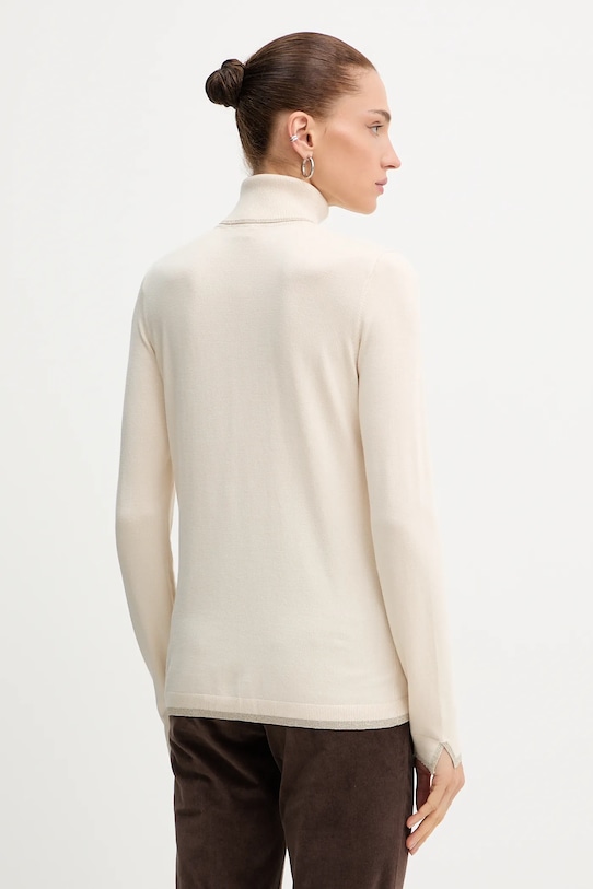 Odzież Liu Jo sweter MF5229.MS49I beżowy