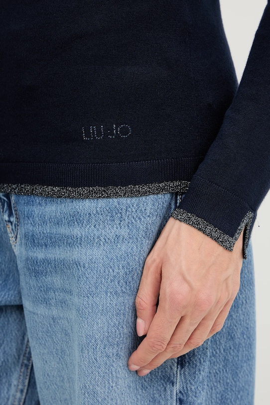 Liu Jo sweter MF5229.MS49I granatowy