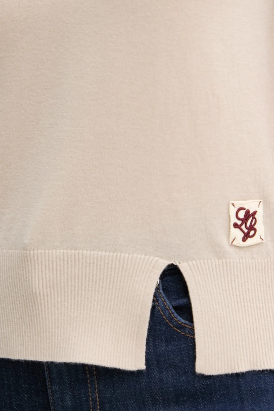 Liu Jo tricou din lână MF5377.MA16R bej