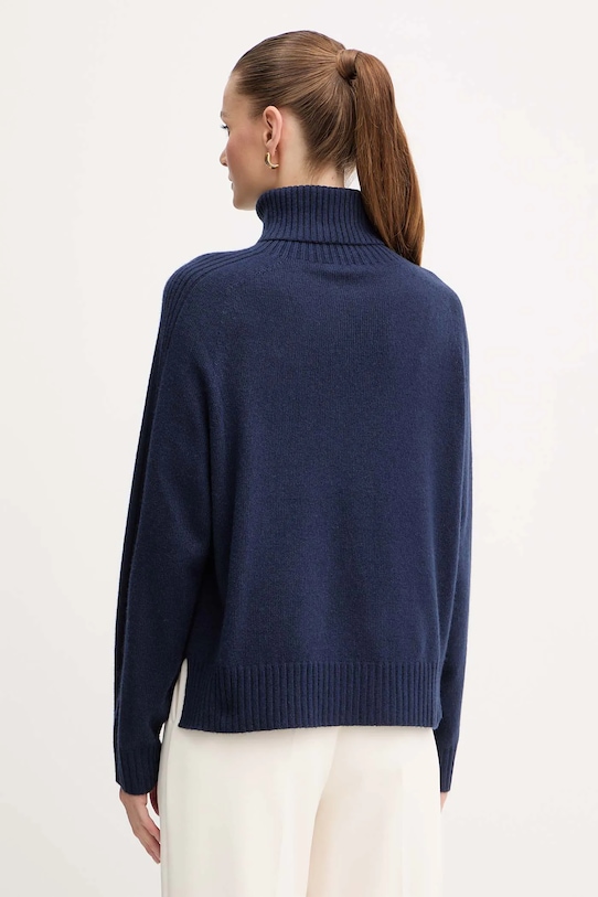 Îmbrăcăminte Liu Jo pulover din amestec de lână MF5445.MS76L bleumarin