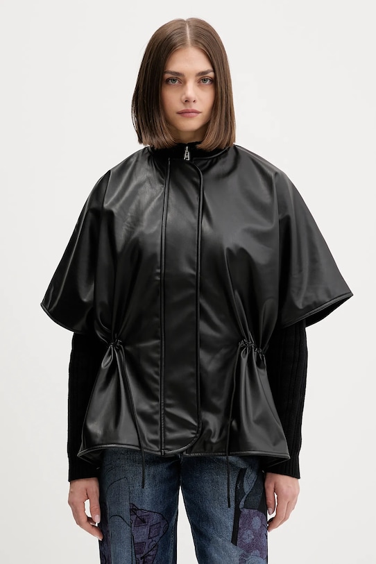 Яке Desigual REVIVAL RICHMOND уголемена черен 25WAIP04