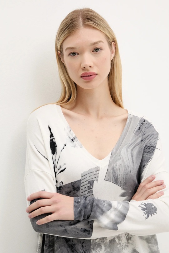 Светр Desigual GOTEMBURGO бежевий 25WWJF15