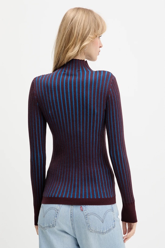 Odzież Desigual sweter BARROW 25WWJF18 fioletowy