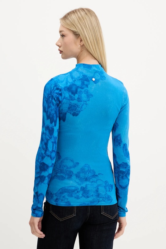 Odzież Desigual sweter OTTAWA 25WWJF38 niebieski