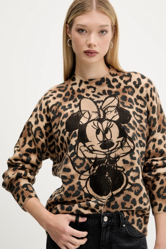 Свитер Desigual MINNIE коричневый 25WWJF43