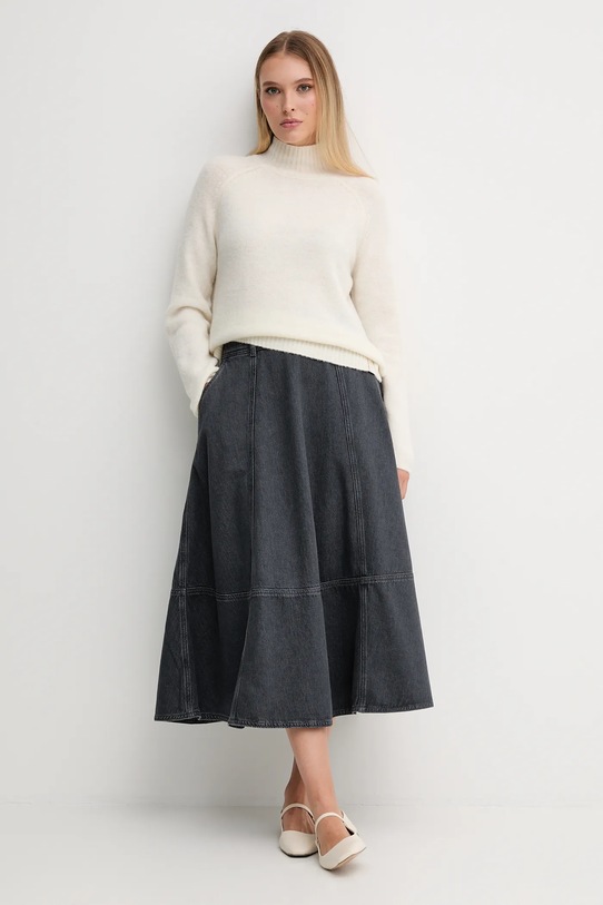 Gaudi sweter 521FD53011 beżowy AW25