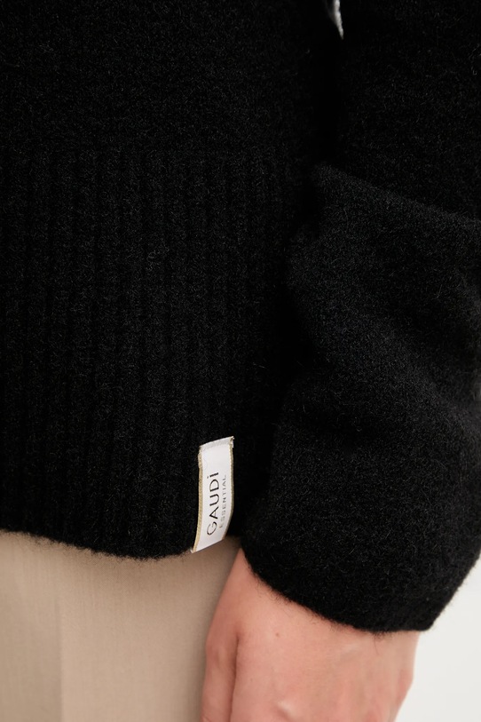 Gaudi sweter 521FD53011 czarny