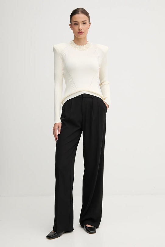 Gaudi sweter 521FD53036 beżowy AW25