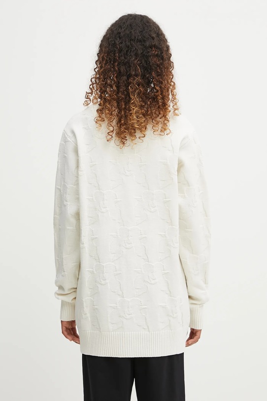 Oblečenie Vlnený kardigán Fiorucci Kissing Angels Long W02FPKCA254KN01WH01 béžová