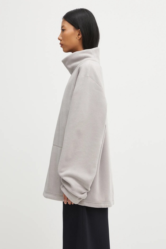 MM6 Maison Margiela x Salomon bluza polarowa S52NH0035.M20140.858 szary AW25