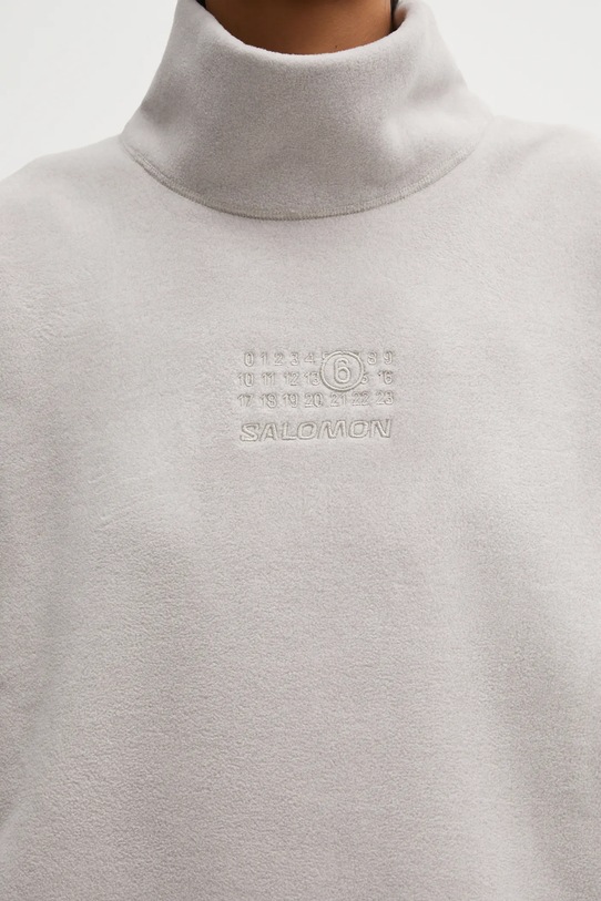 MM6 Maison Margiela bluza polarowa x Salomon szary S52NH0035.M20140.858