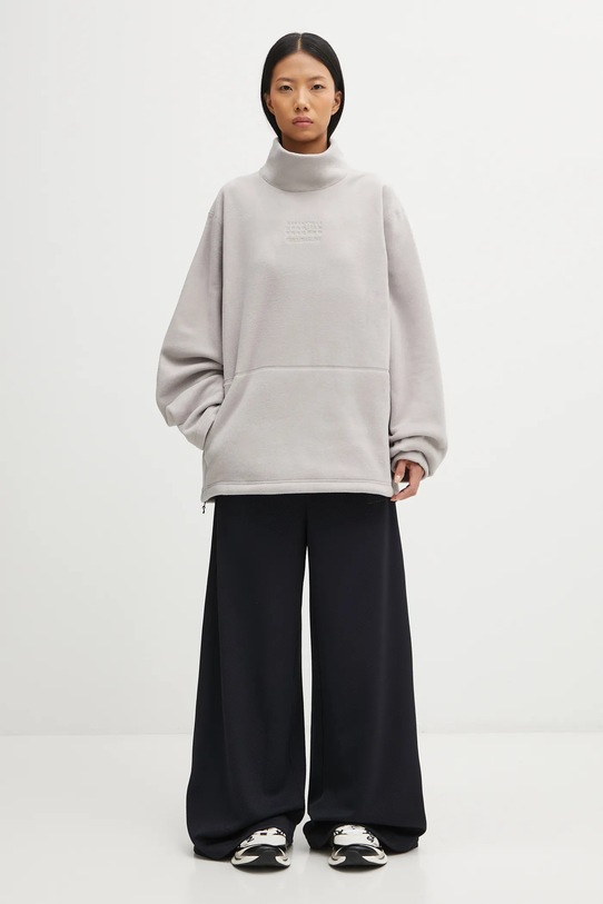 MM6 Maison Margiela x Salomon bluza polarowa S52NH0035.M20140.858 szary