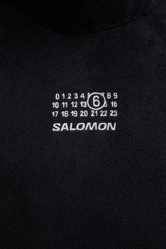 MM6 Maison Margiela x Salomon bluza polarowa S52NH0035.M20140.899 czarny