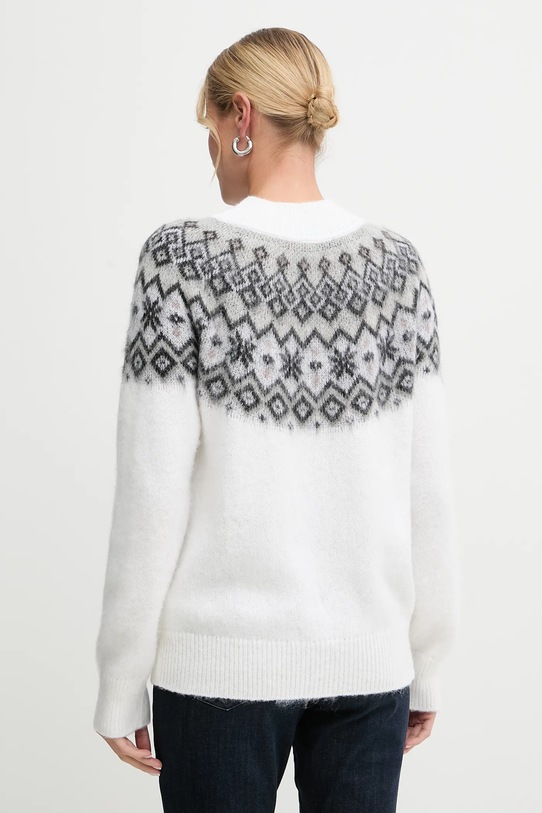 Odzież BOSS sweter z dodatkiem wełny 50549369 beżowy