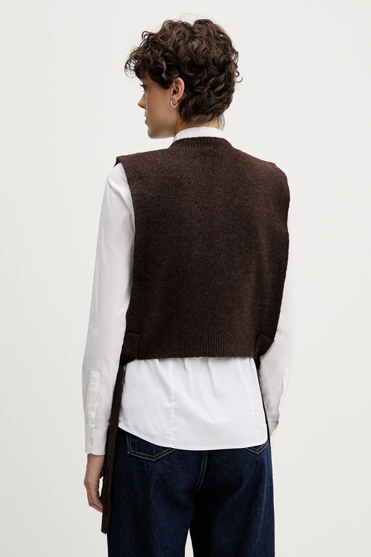 Odzież Pedro del Hierro kamizelka 4962459 brązowy