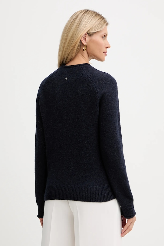 Одяг Светр із додаванням вовни BOSS Orange 50548930 темно-синій