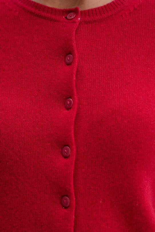 Marella cardigan de lână 2523346084200 rosu
