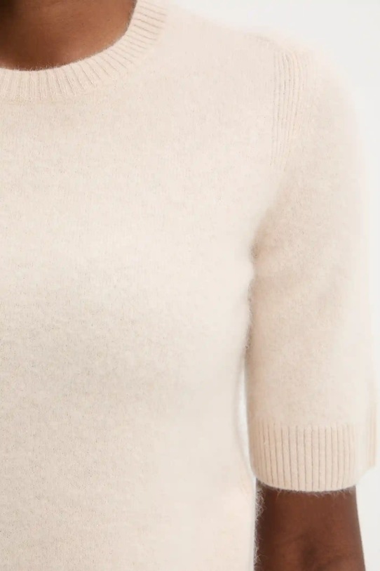 Шерстяной свитер Marella 2523366075200 бежевый