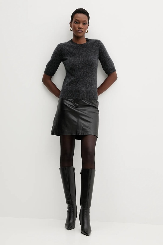 Vlnený sveter Marella 2523366075200 sivá AW25