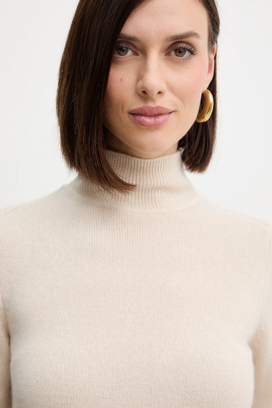 Marella sweter wełniany beżowy 2523366254200