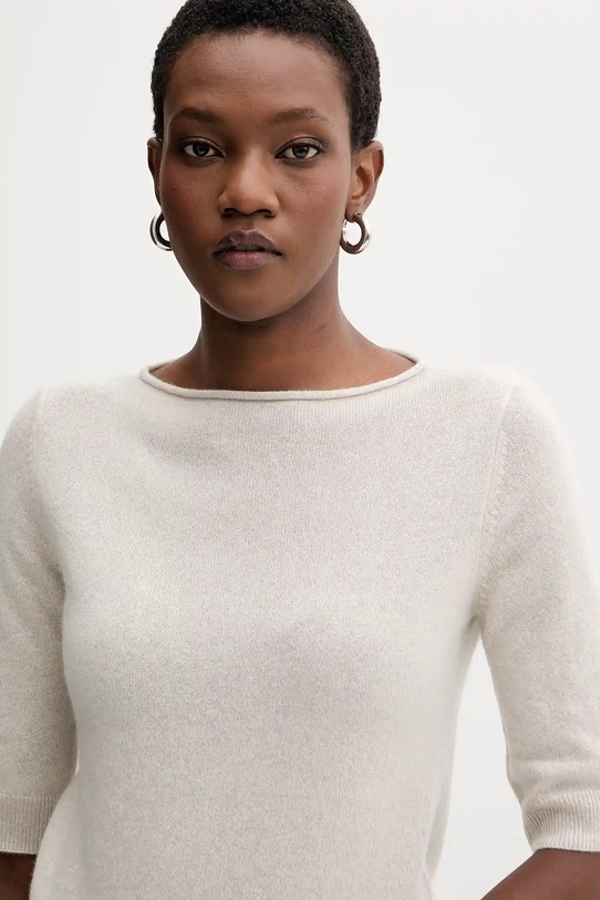 Светр з кашеміру Marella бежевий 2523366271200